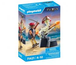 PLAYMOBIL PIRATES - CANONNIER DES PIRATES #71421 (0424)